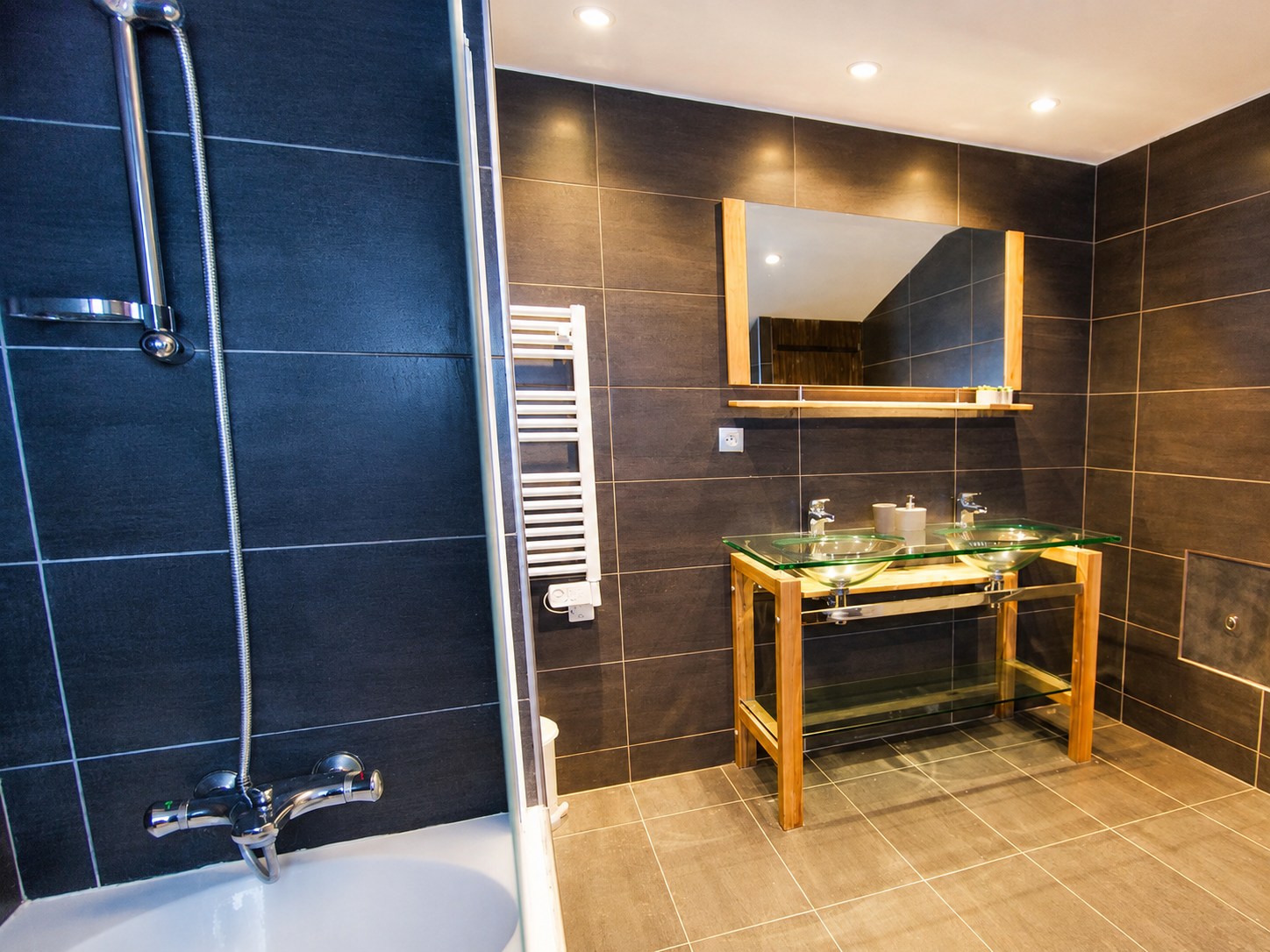 Salle de bain du Gîte Capcir dans les Pyrénées-Orientales