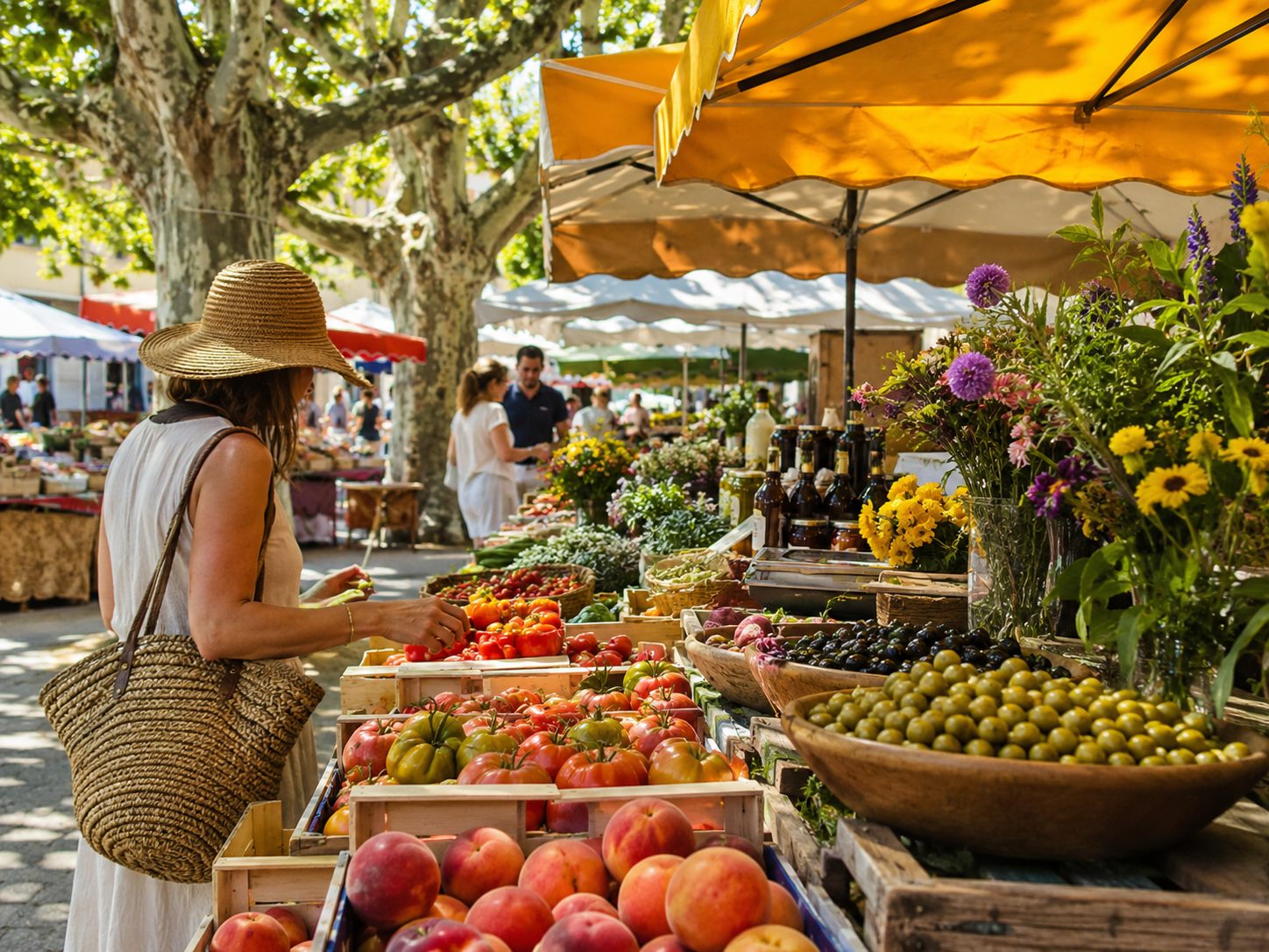 Marché local et produits du terroir dans les Pyrénées-Orientales